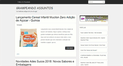 Desktop Screenshot of grampeandoassuntos.com